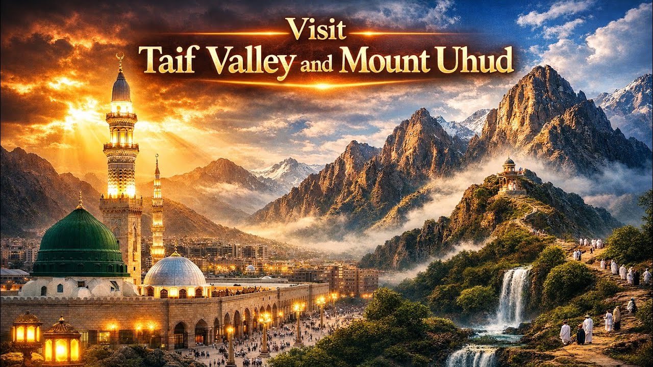 Visit Taif Valley and Mount Uhud | Spiritual & Historical Ziyarat