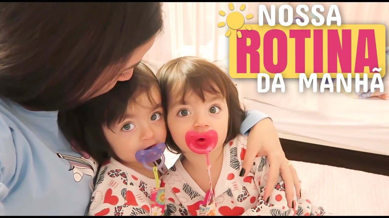ROTINA DA MANHÃ DAS GÊMEAS | Jéssica e as Gêmeas