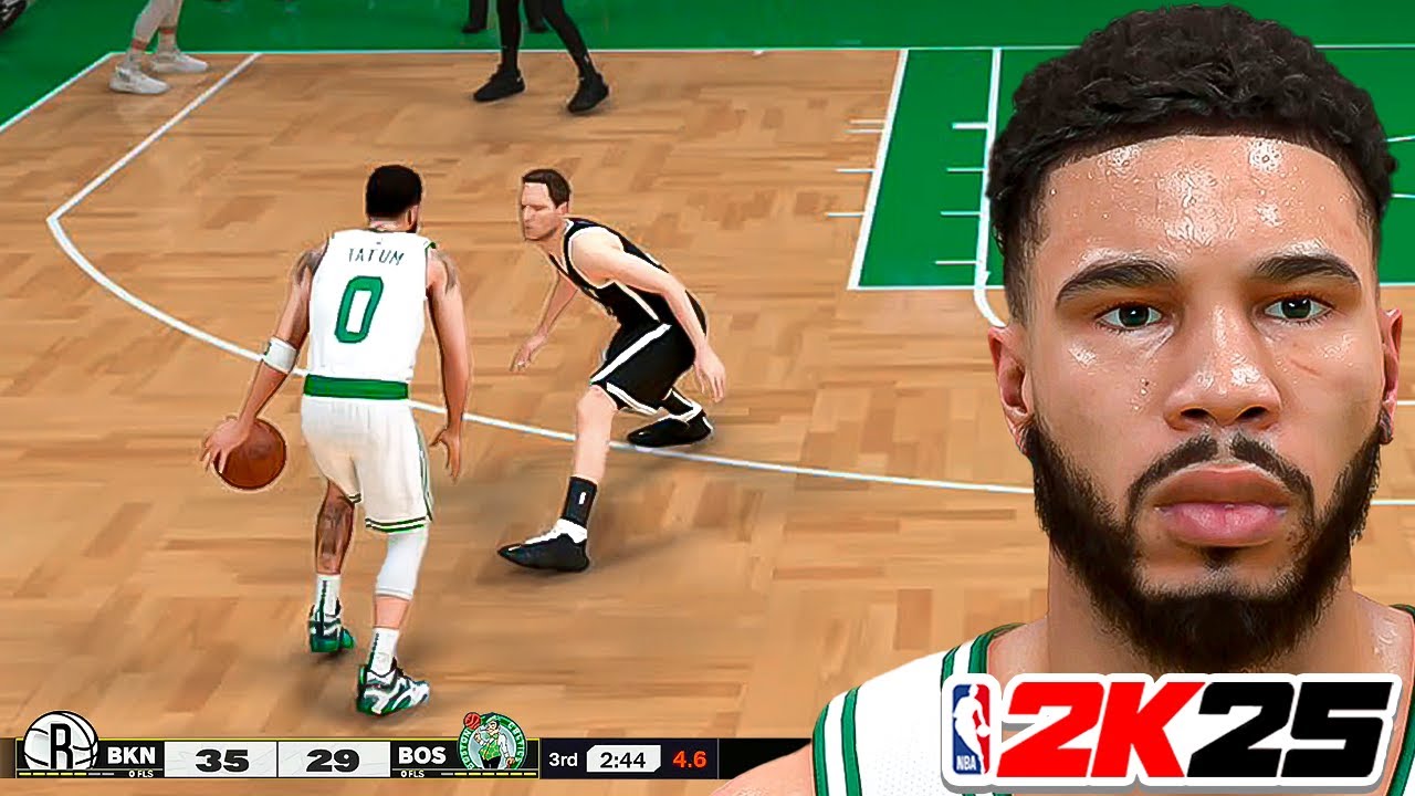 NBA 2k25 Jayson Tatum Play Now Cook Session