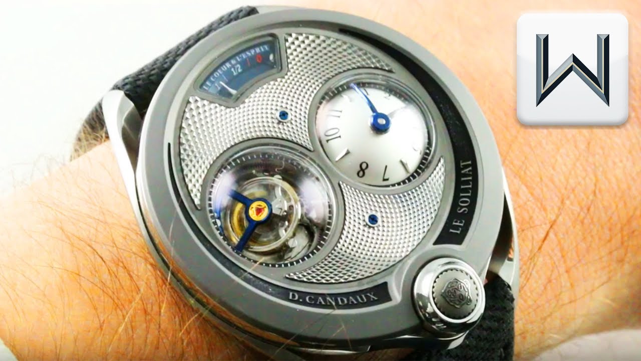 David Candaux 1740 Half Hunter Tourbillon: GPHG 2018, Independent Watchmaking