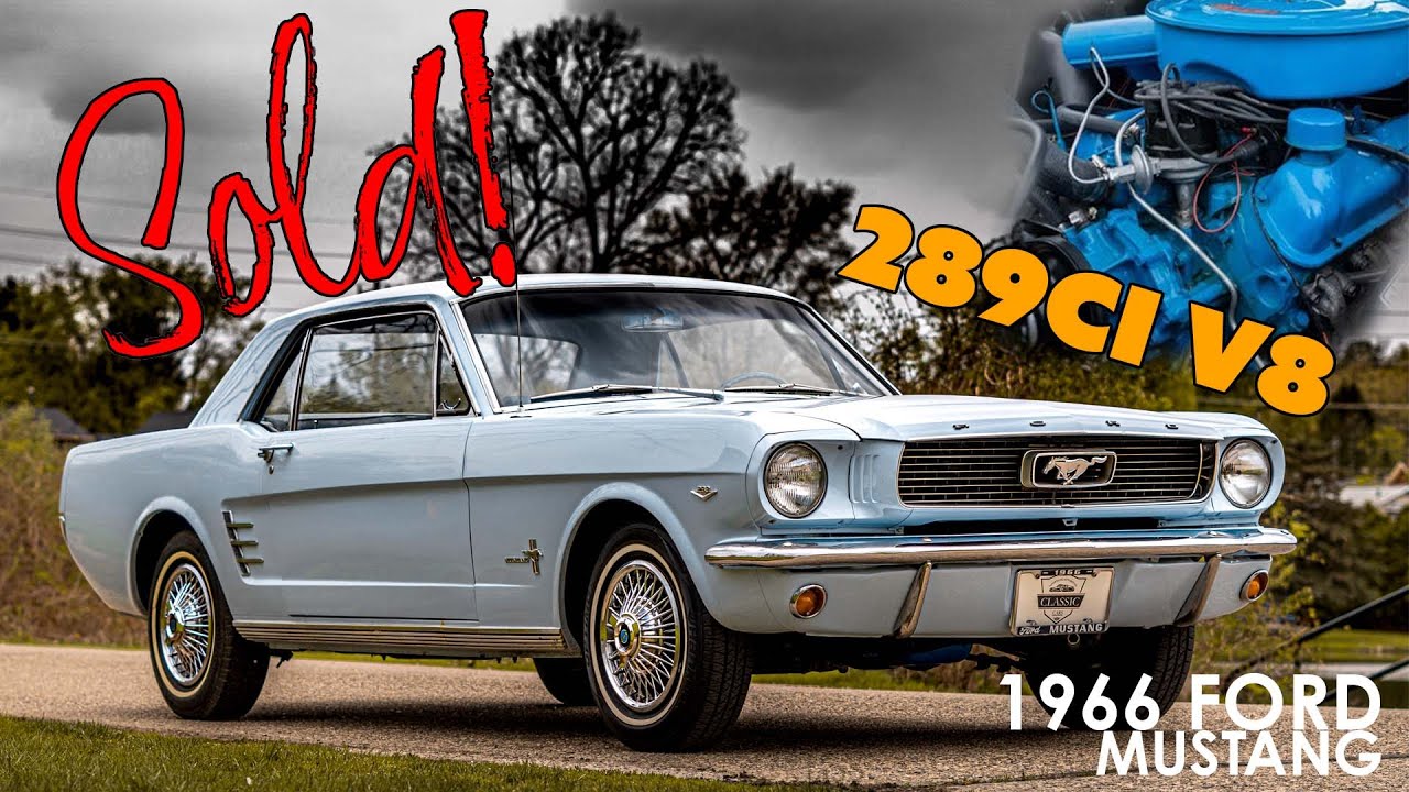 1966 Ford Mustang 289 w/ 3 Speed Gearbox