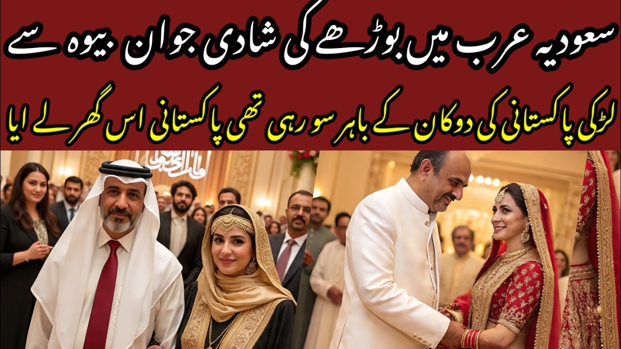 دوسری بیوی بڑھاپے کی شادی جوان بیوی سعودیہ عرب میں شادی