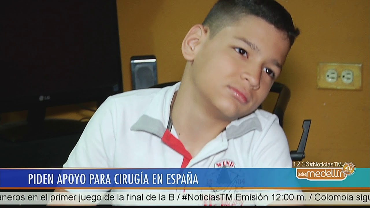 Pequeño con parálisis cerebral espástica necesita apoyo [Noticias] - Telemedellín