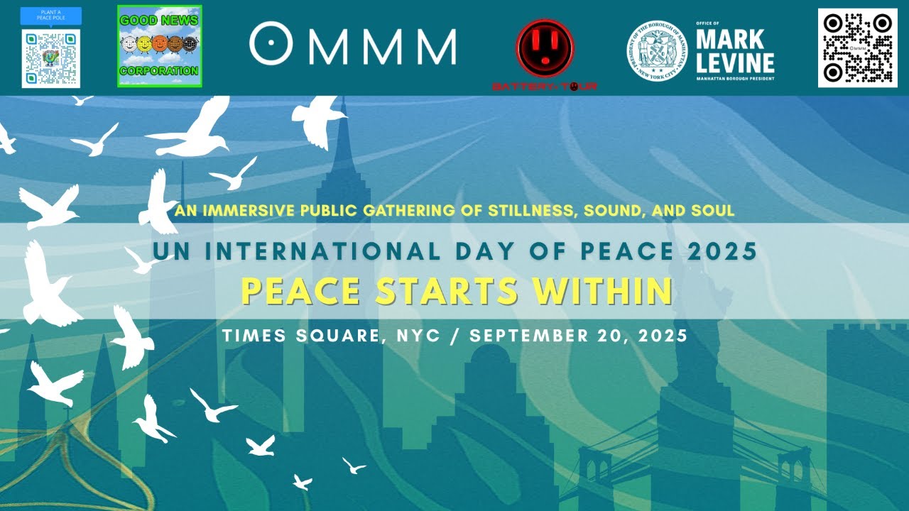 Peace Day 2025 Times&nbsp;Square&nbsp;Event