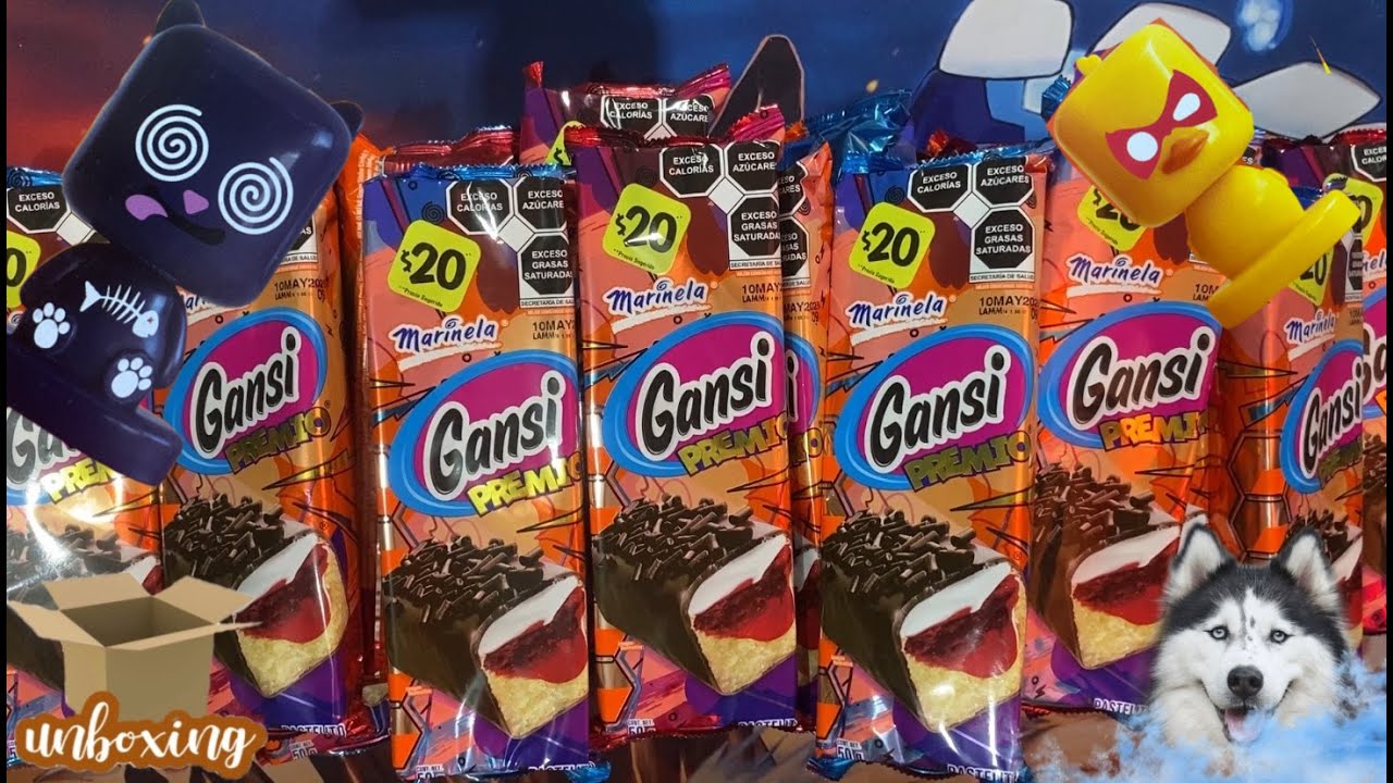Por fin llegarón los GansiPREMIO y las figuras Edición Kawis son ENORMES 😍Necesito al Michi 🐱