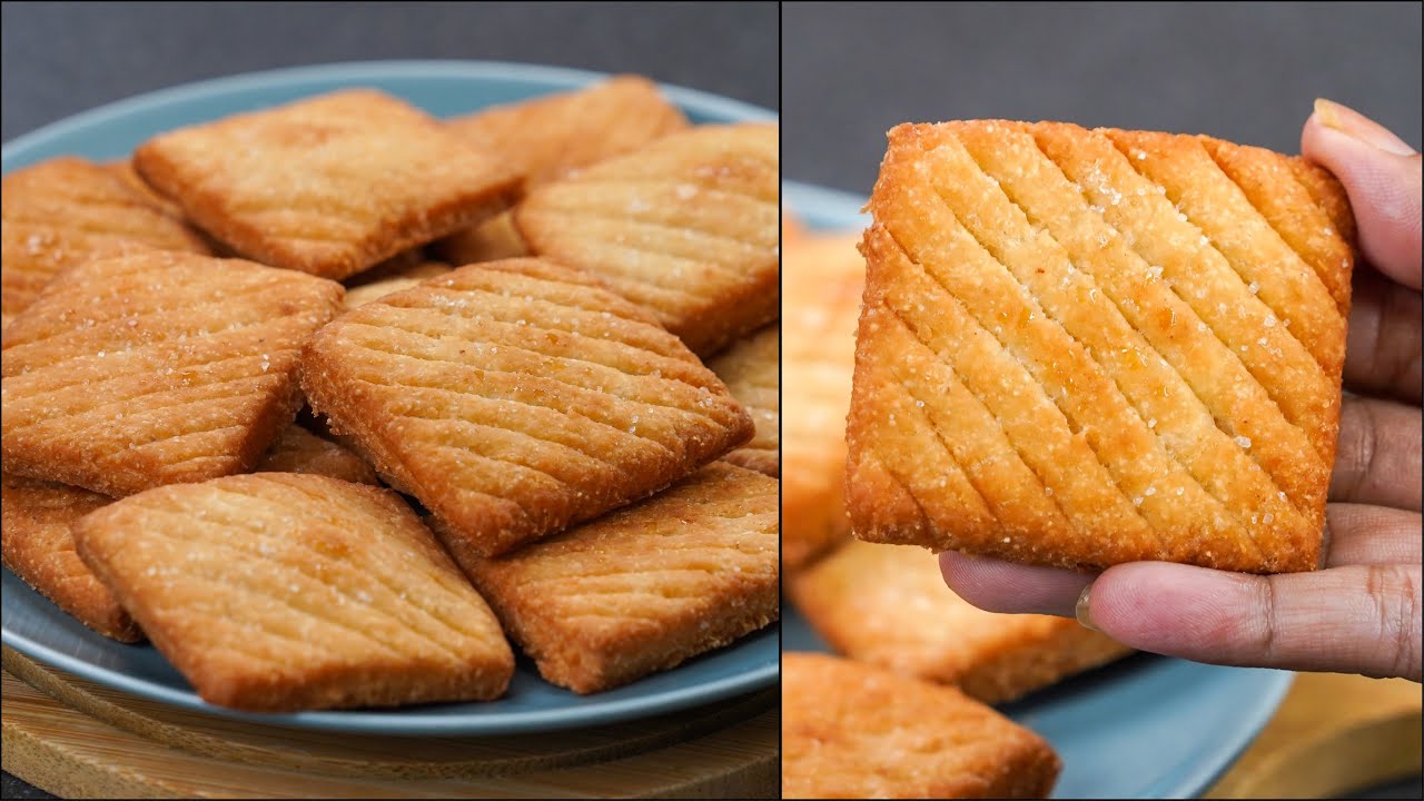 Suji Biscuits Recipe | Bakery Style Suji Cookies at Home | Perfect Biscuits Recipe | Semolina Snacks
