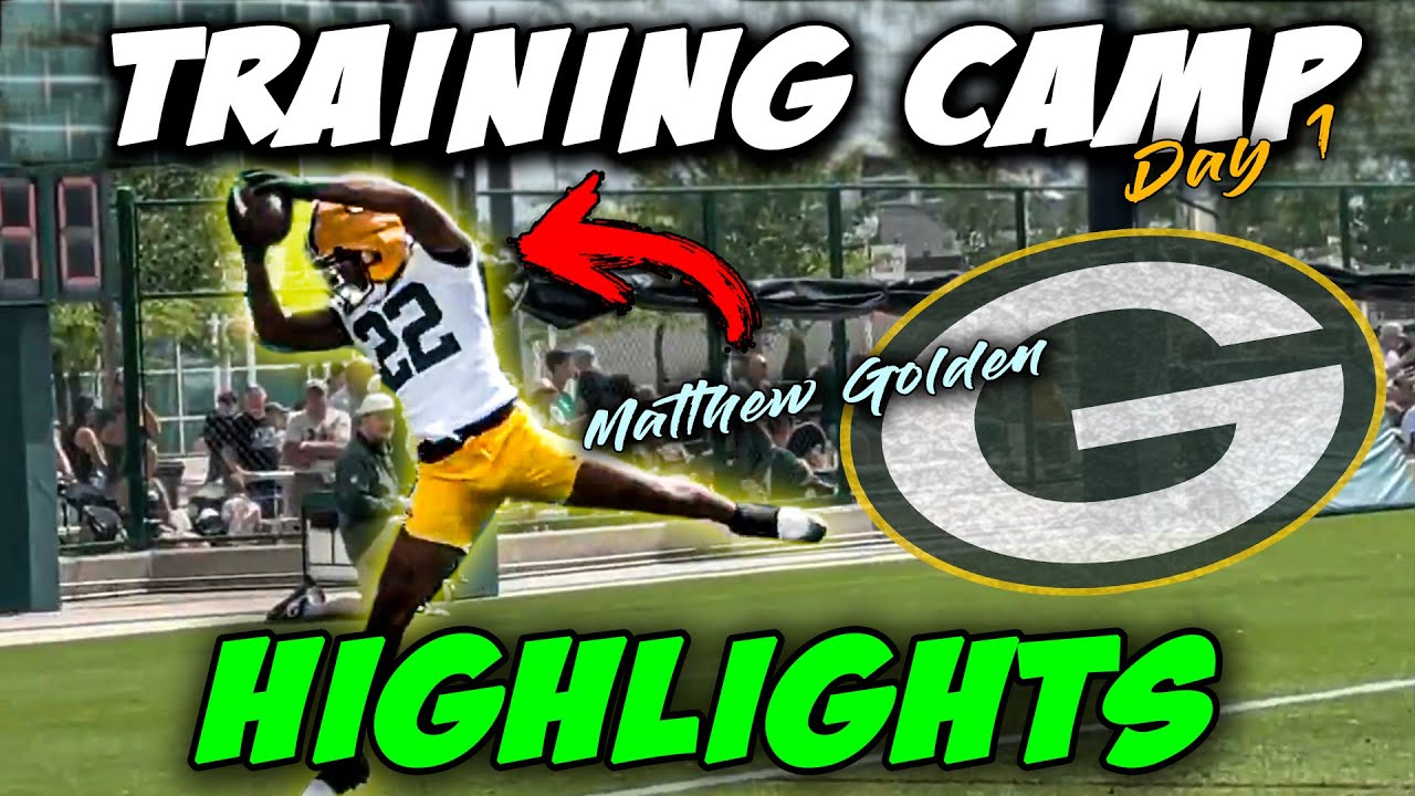 Reacting to Packers Training Camp HIGHLIGHTS | Day 1!!!