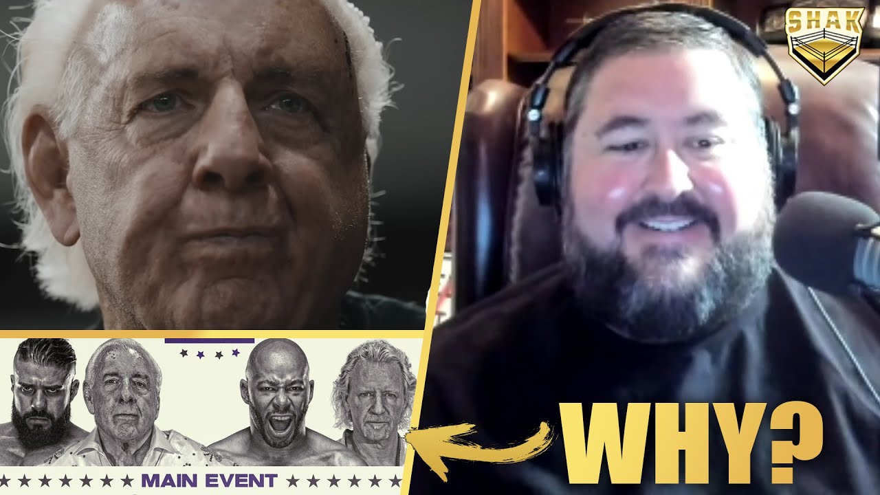 Конрад Томпсон защищает последний матч Рика Флэра, сотрудничество с AEW и WWE над Starrcast V, со...