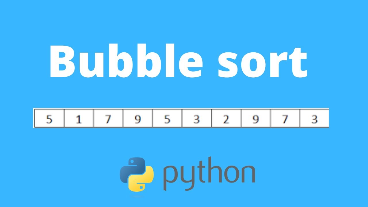Spiegazione Bubble Sort in 10 minuti - con codice