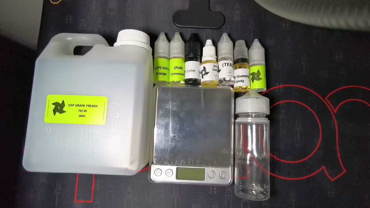 Sour Patch Vape Juice Mixing With Scale | Diy Vape Juice 101 | Part 5 |