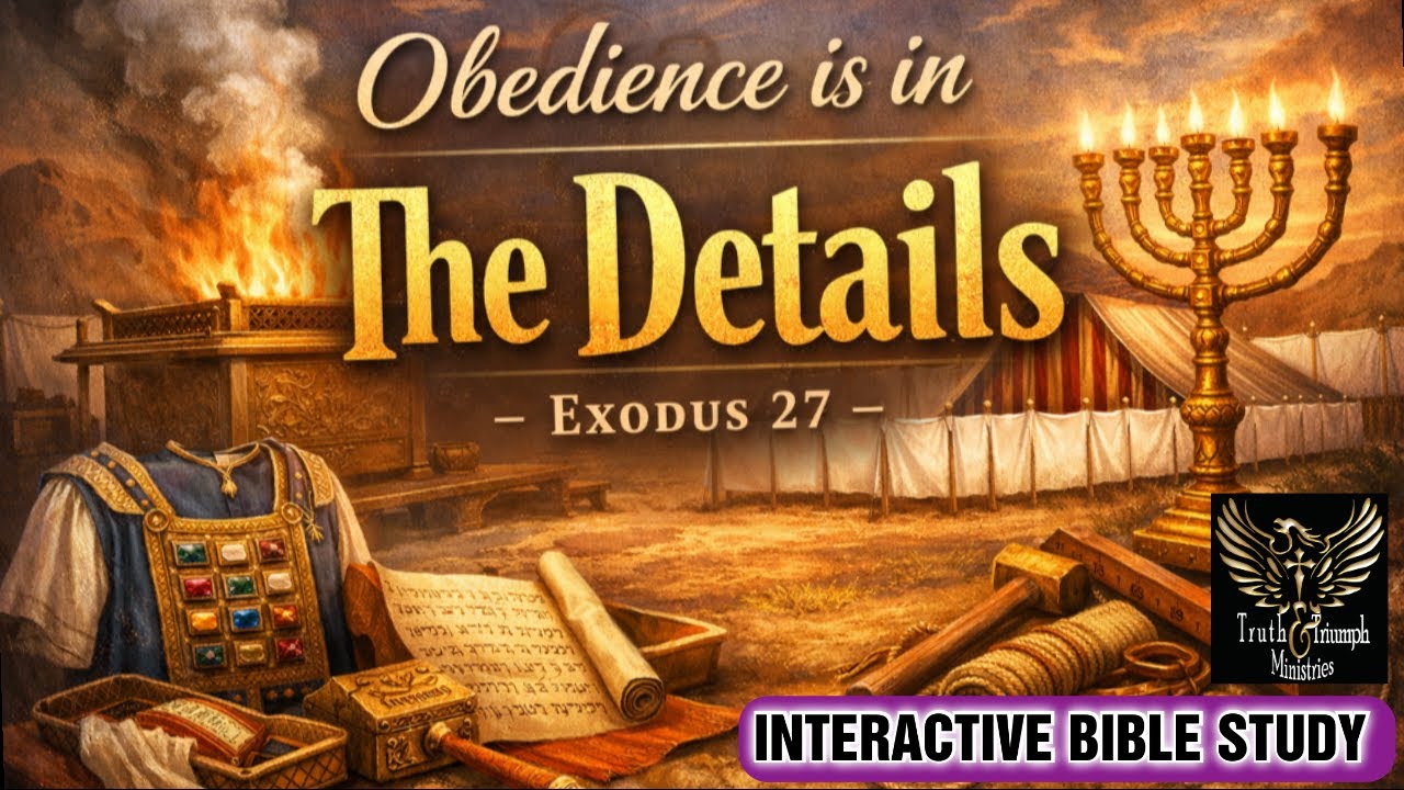 Bible Study: Exodus 27 - Obedience is in The Details