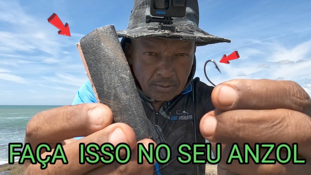 FAÇA ISSO NO SEU ANZOL ASSIM O PEIXE NÃO VAI ESCAPAR GUARAPARI-ES PESCARIA 