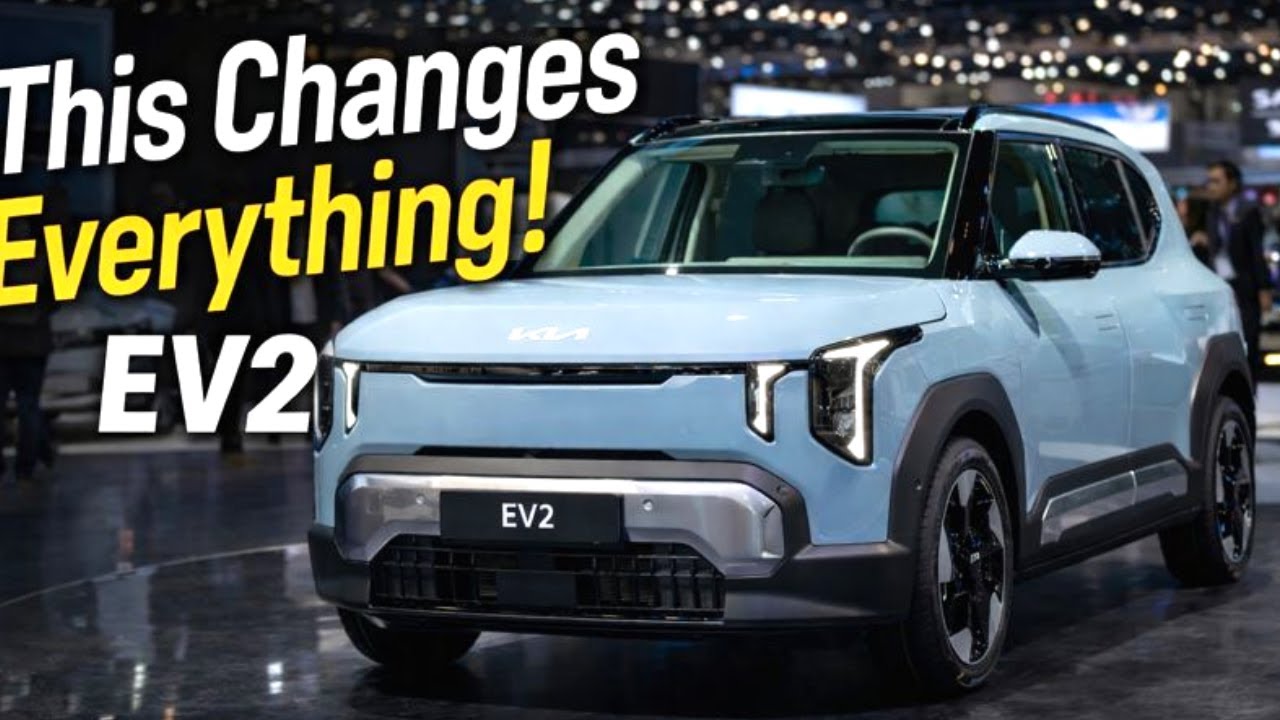 Представлен Kia EV2 2027 года &mdash; компактный электромобиль, превосходящий все ожидания.