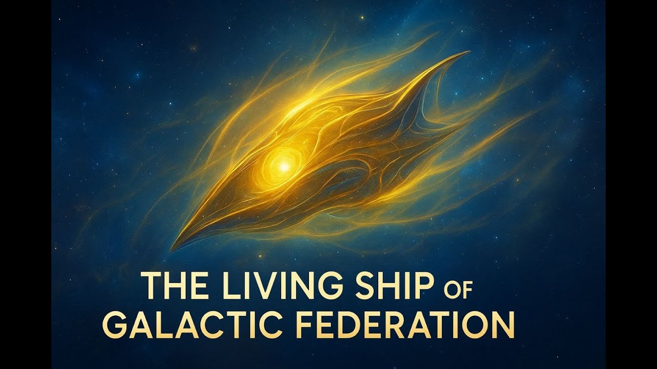 3I ATLAS - The Living Ship Of The Galactic Federation