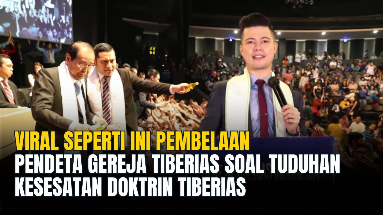 Viral Seperti Ini Pembelaan Pendeta Gereja Tiberias Soal Tuduhan Kesesatan Doktrin Tiberias