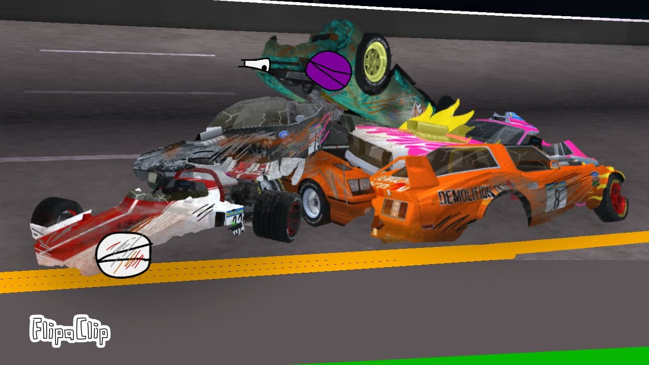 Demolition Derby 3 FlipaClip | Animation [NEW TWO] 