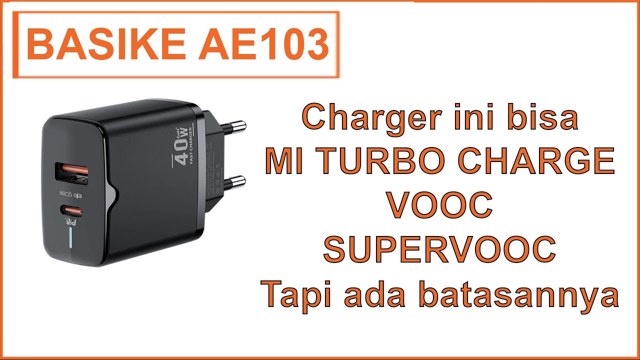 Review & Bongkar Basike Charger PD40W