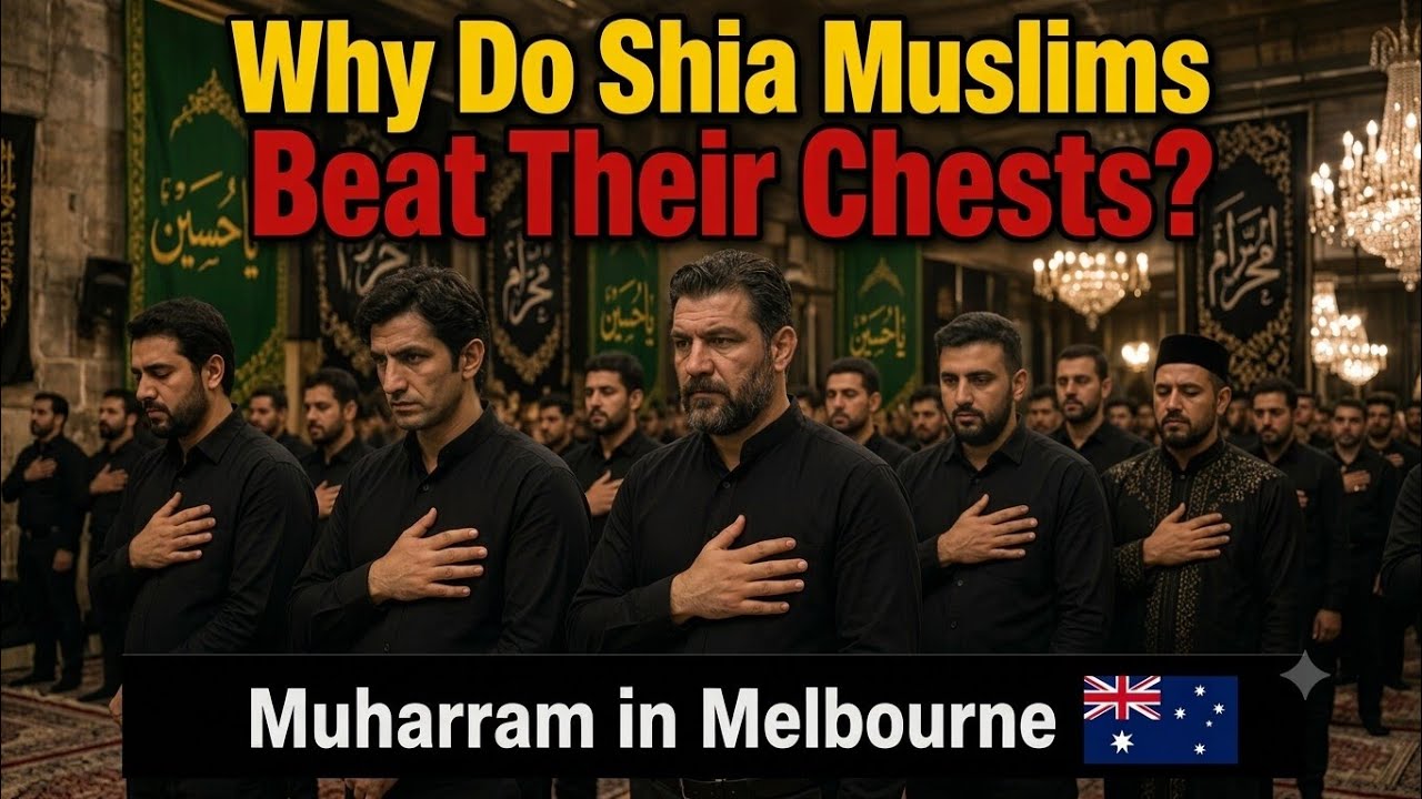 Why Shia Muslims Beat Their Chests | Mourning for Imam Hussain | Melbourne Muharram 2025