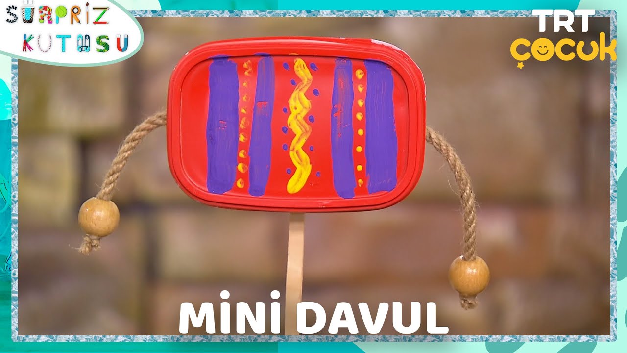 Sürpriz Kutusu - Mini Davul