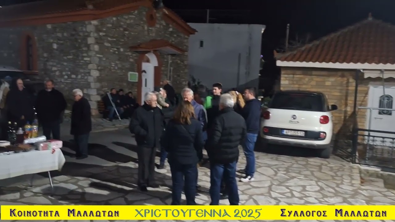 Φωταγώγηση Χριστουγεννιάτικου δέντρου Μαλλωτών 2025 (2)