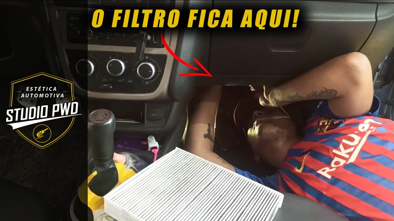 Como trocar o filtro de cabine do VOYAGE 2009 com HIGIENIZAÇÃO DE AR CC? ❄️
