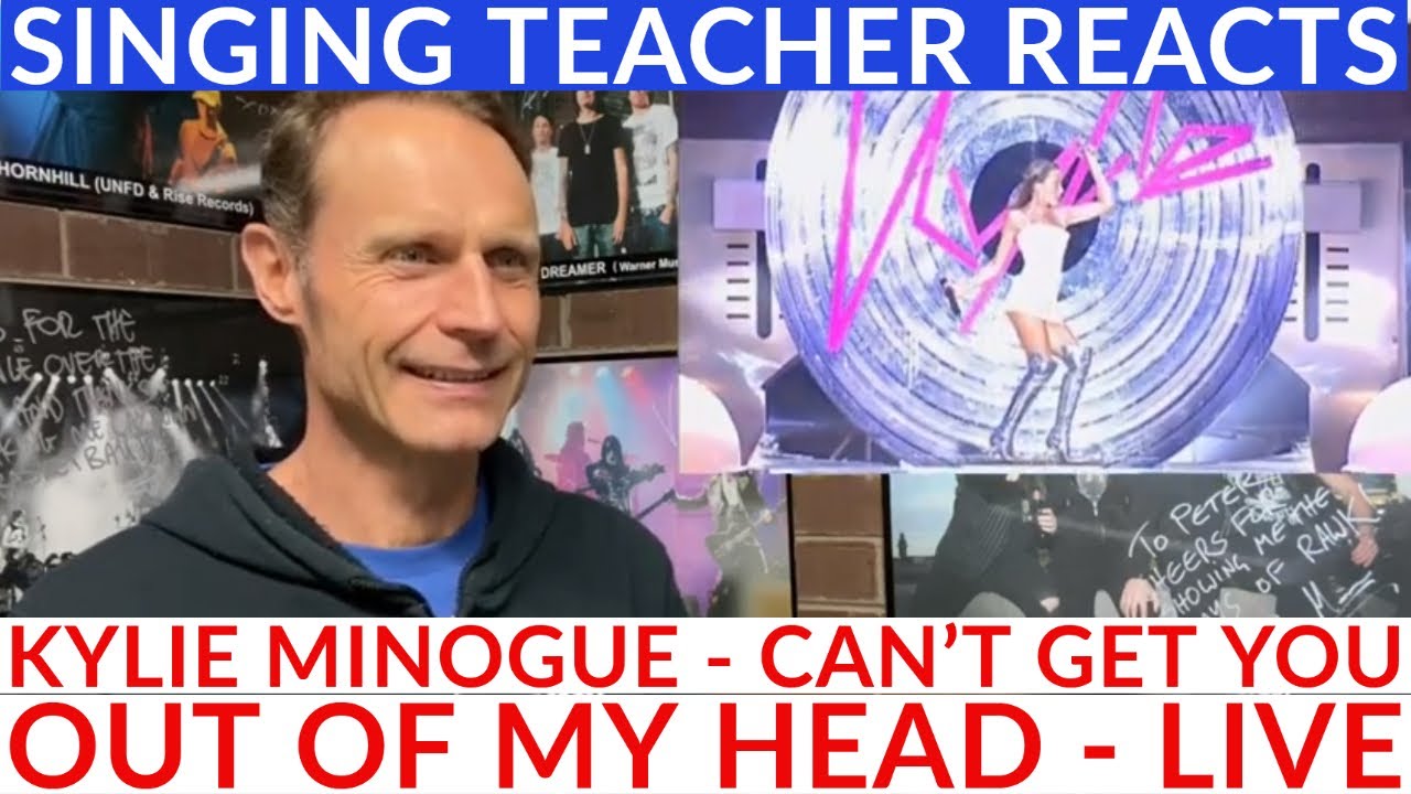 Singing Teacher Reacts🎤Kylie Minogue - Can't Get You Out of My Head - Live Brit Awards