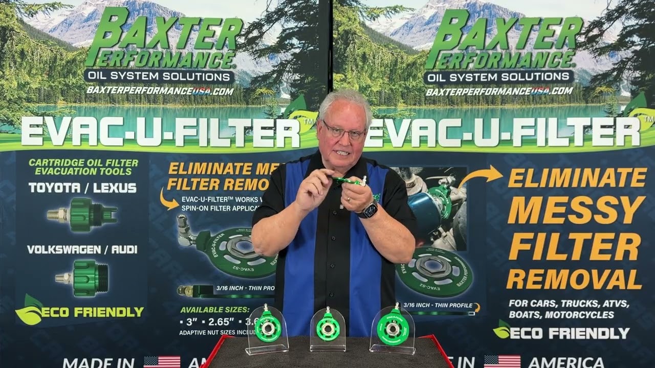 EVAC-U-FILTER Introduction video, minimize oil leakage when removing oil filter. #oilchange