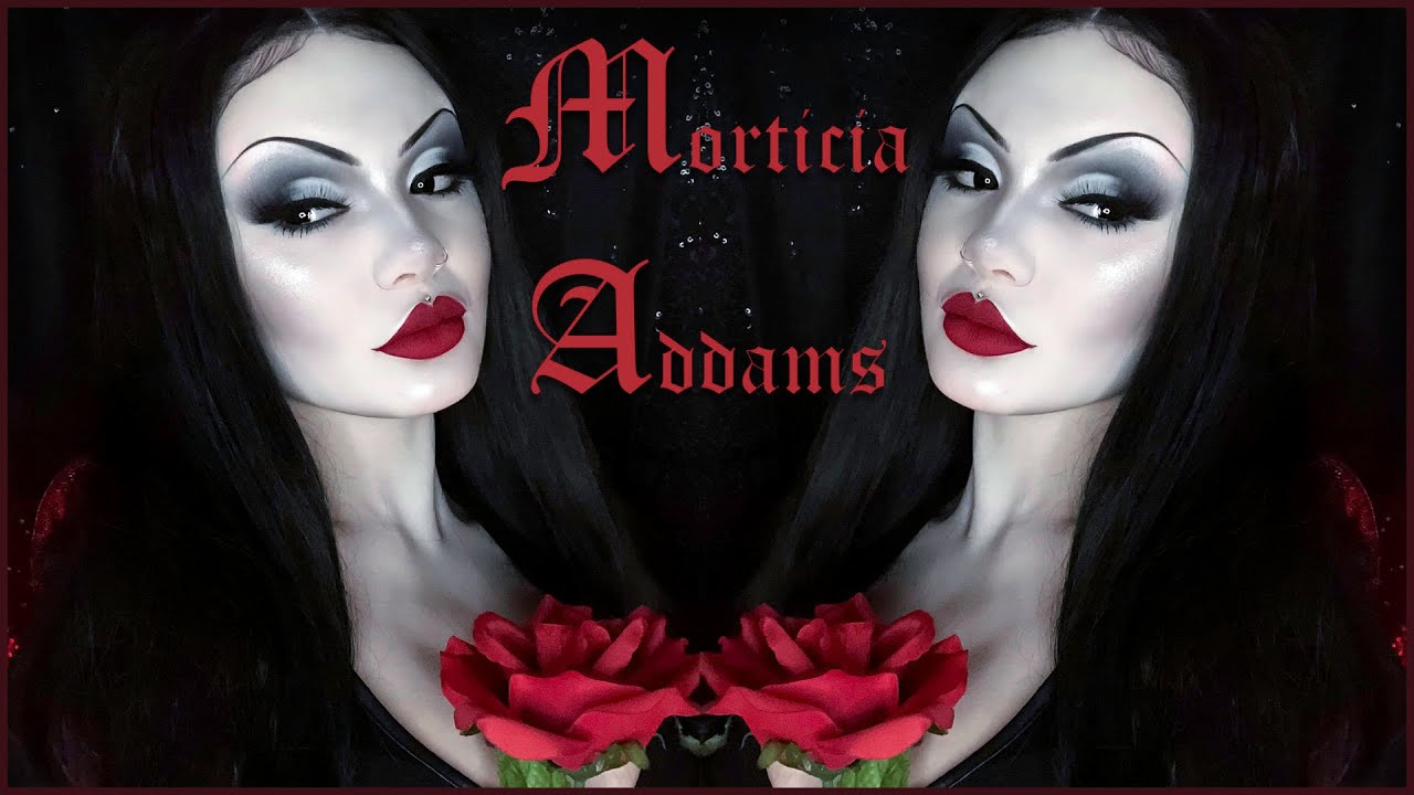 Morticia Addams EASY Makeup Tutorial - The Addams Family