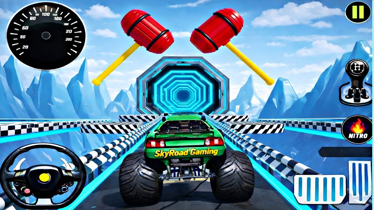 Monster Truck Mega Ramp ImpossibleDriver - Monster Truck Mega RampRacing - Android Gameplay