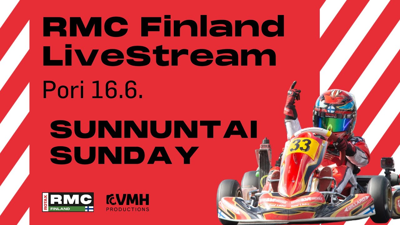 RMC Karting Pori, sunnuntai I 16.6.2024