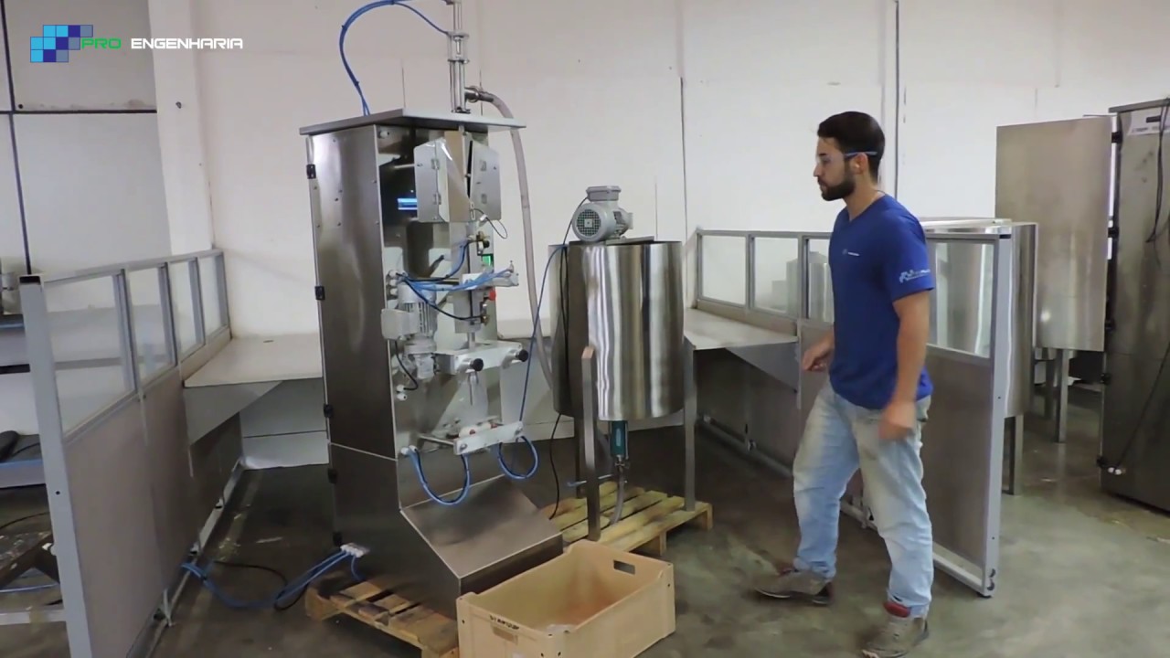 Máquina Envasadora de Polpa de Fruta Apresentação