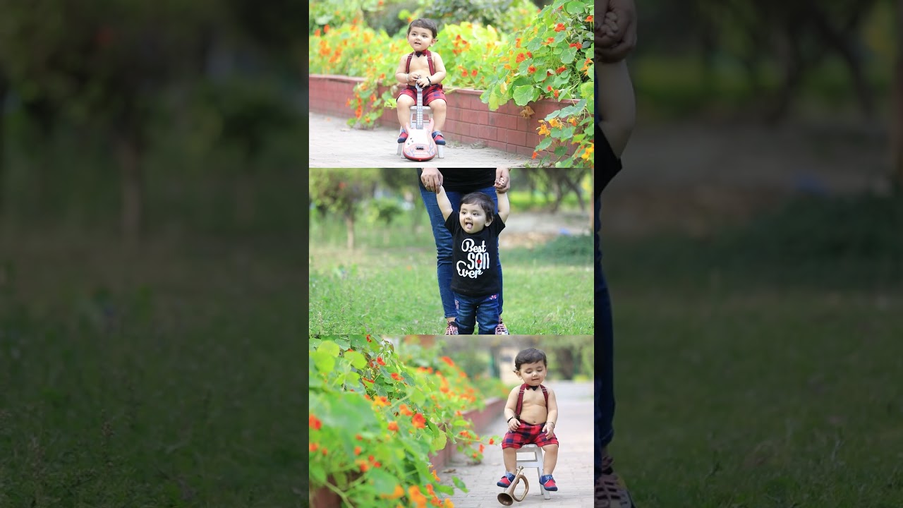 Pre-birthday Photoshoot at Outdoor #photography #baby #kids