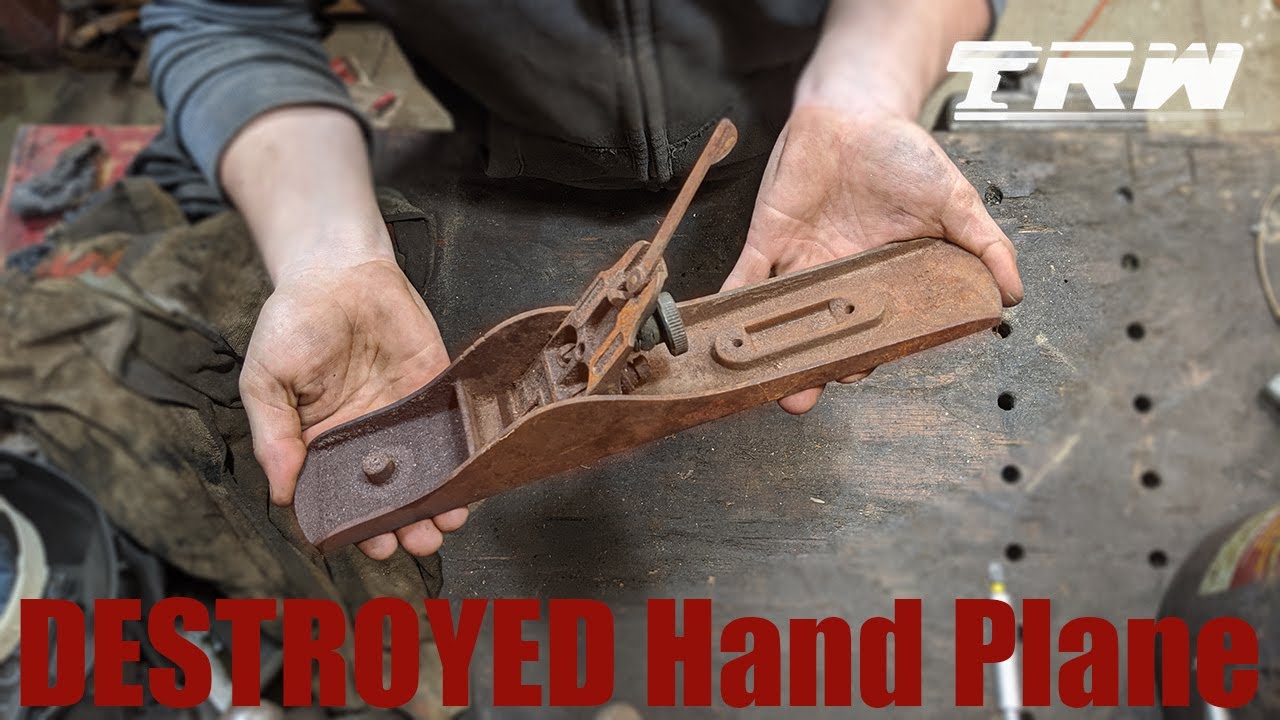 Broken Hand Plane - Perfect Restoration