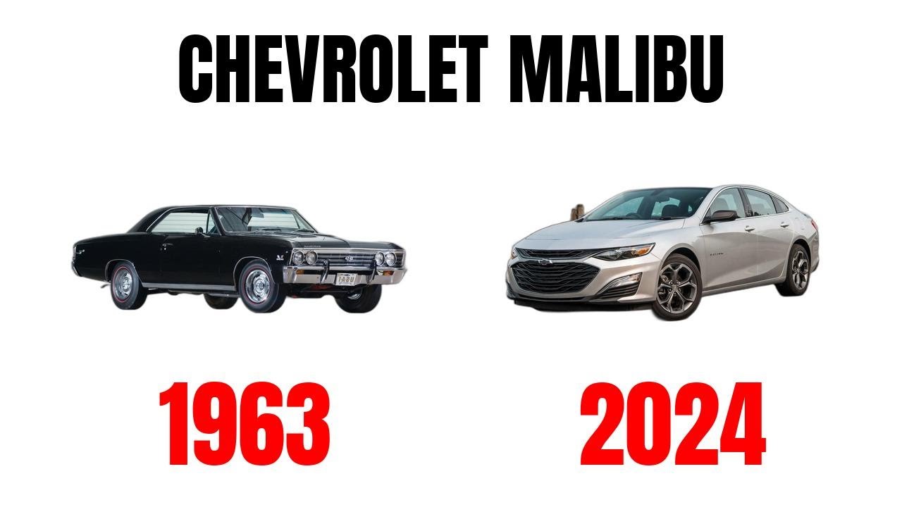 Chevrolet Malibu (Evolution 1963 - 2024) - All generations