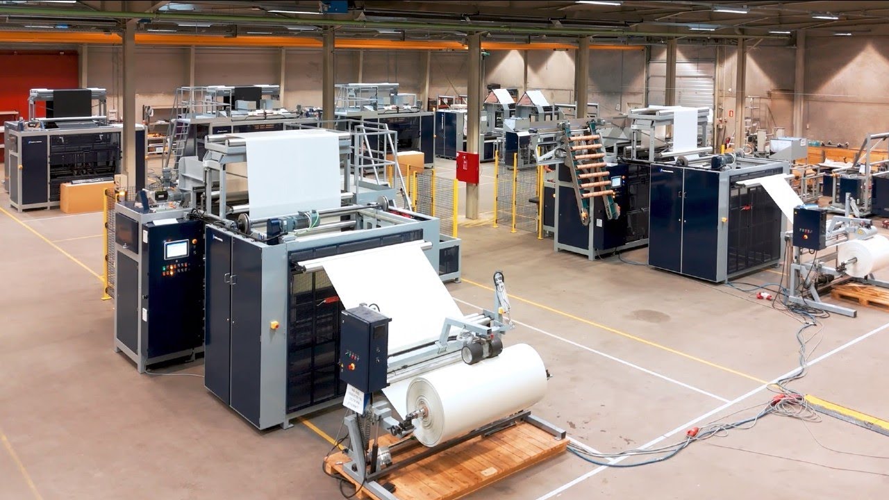 5 Roll Winders in production at Roll-o-Matic 2025-12