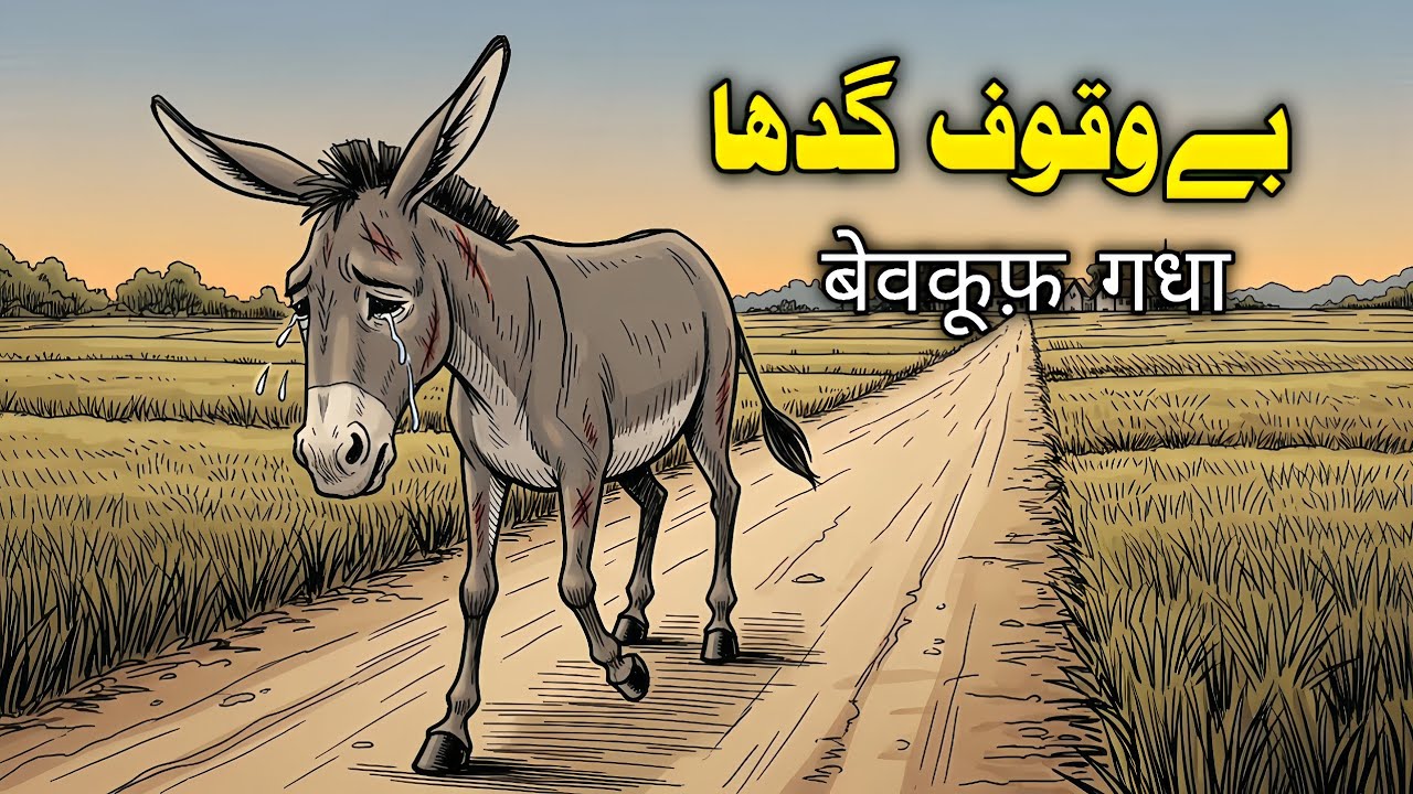 Bewaqoof Gadhe Ka Qissa | बेवकूफ़ गधे का क़िस्सा | Moral Story In Urdu Hindi | Ibrat Ke Qissey ||