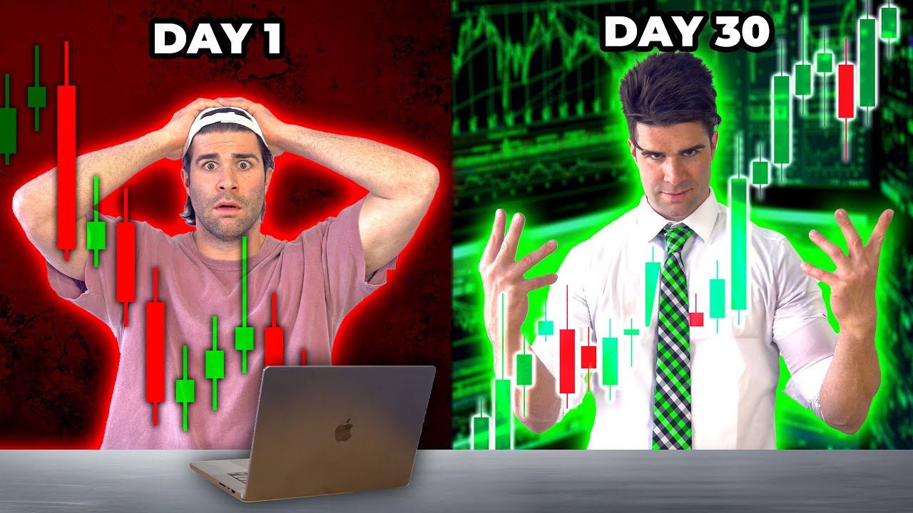 I Tried DAY TRADING Meme Coins Over 30 Days