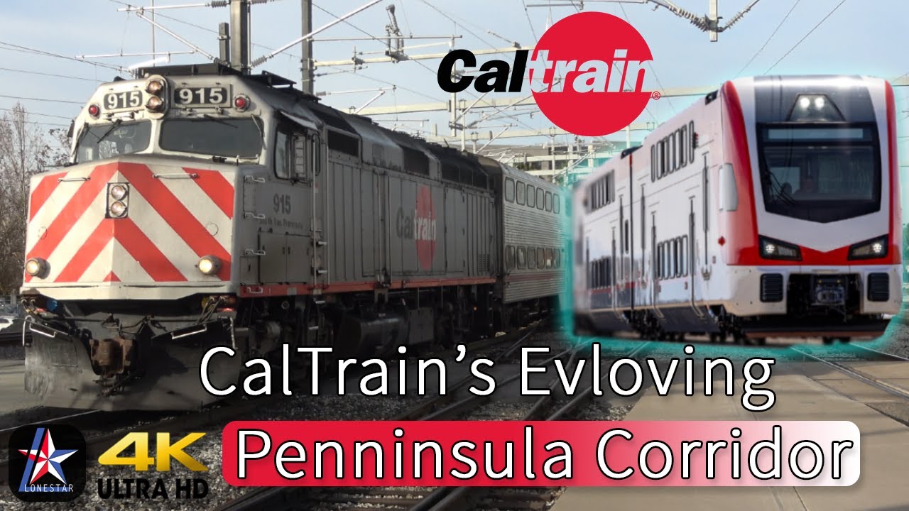 A Ride on CalTrain's Evolving Peninsula Corridor! CalTrain L5 from Millbrae to San Jose | CalTrain