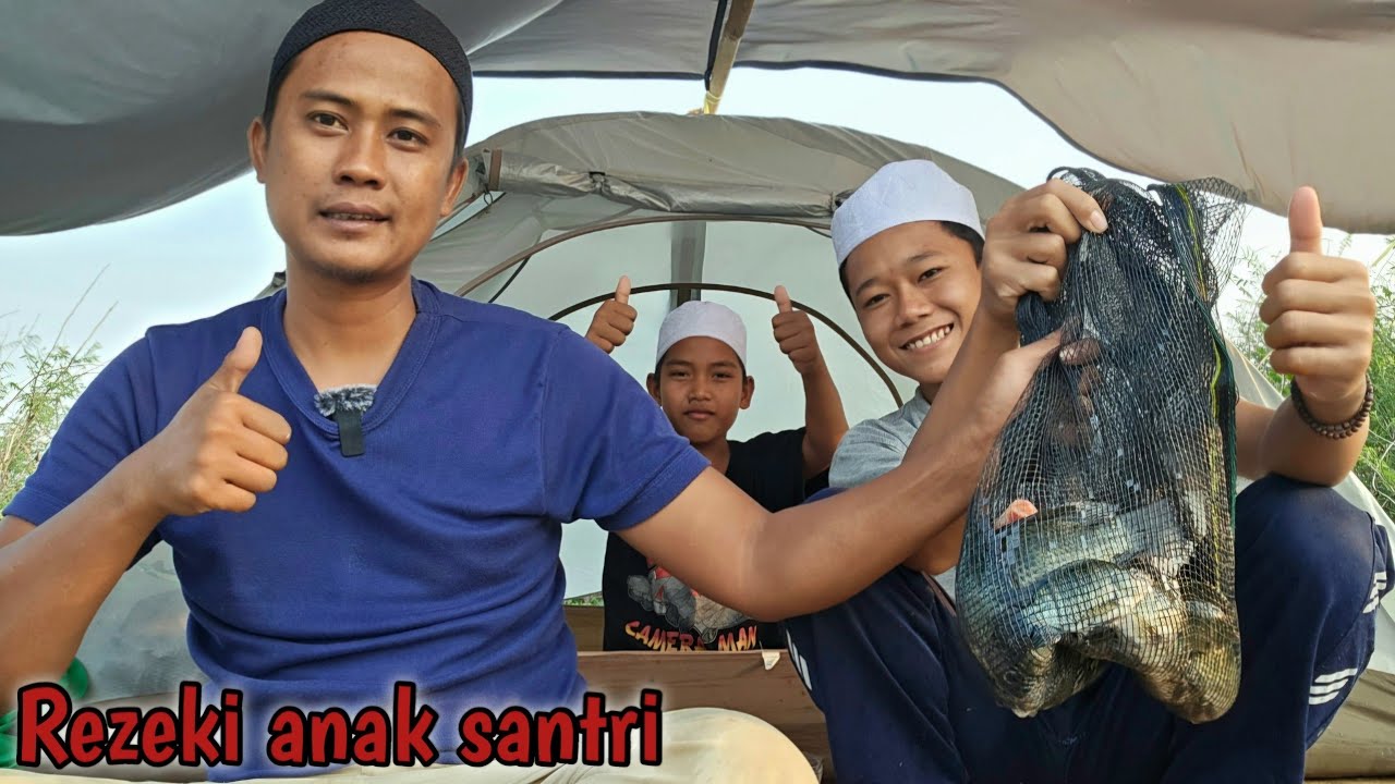 CAMP FISHING Ep.297 Spesial bareng anak santri baru sepuluh hari