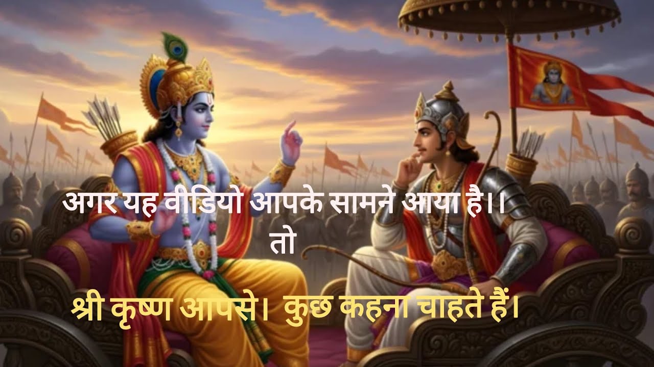 Shri Krishna Vani | Jab Heart Bahut Heavy Ho Aur Koi Samajhne Wala Na Ho।।#ShriKrishna #GeetaGyaan