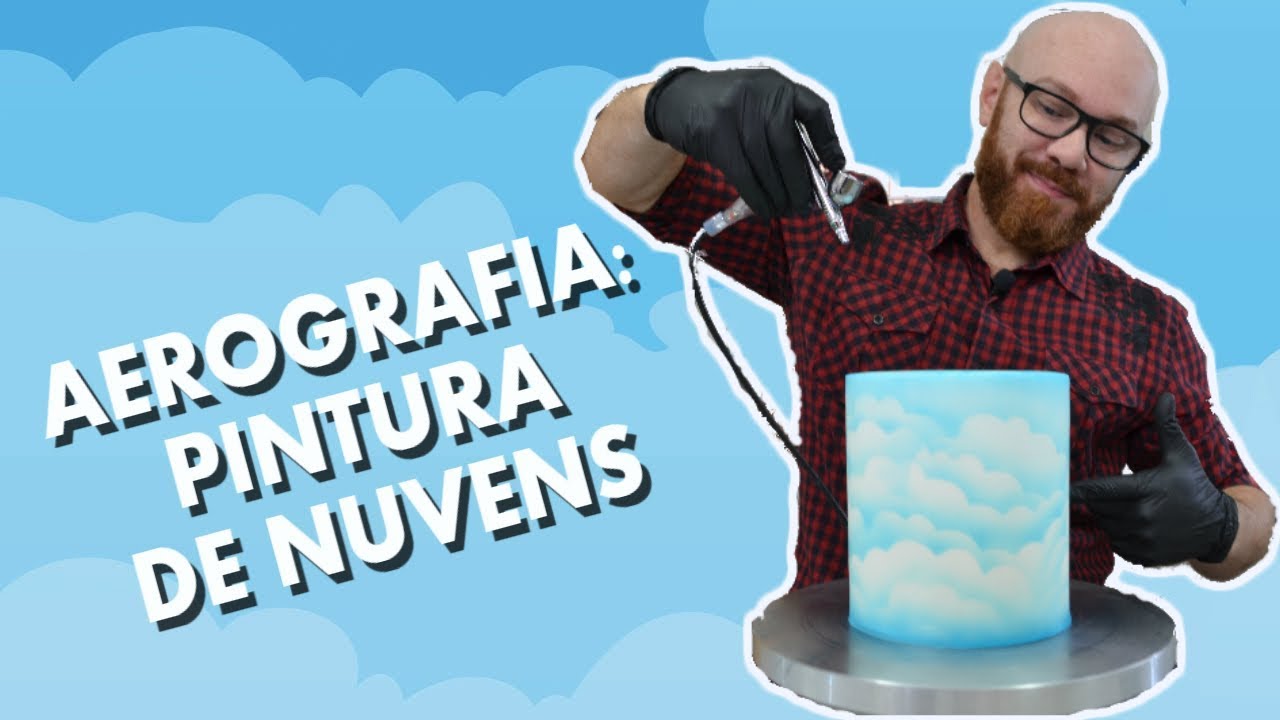 Aerografia: Pintura de Nuvens