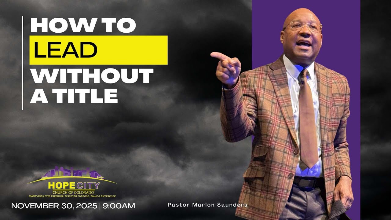 Pastor Marlon Saunders 