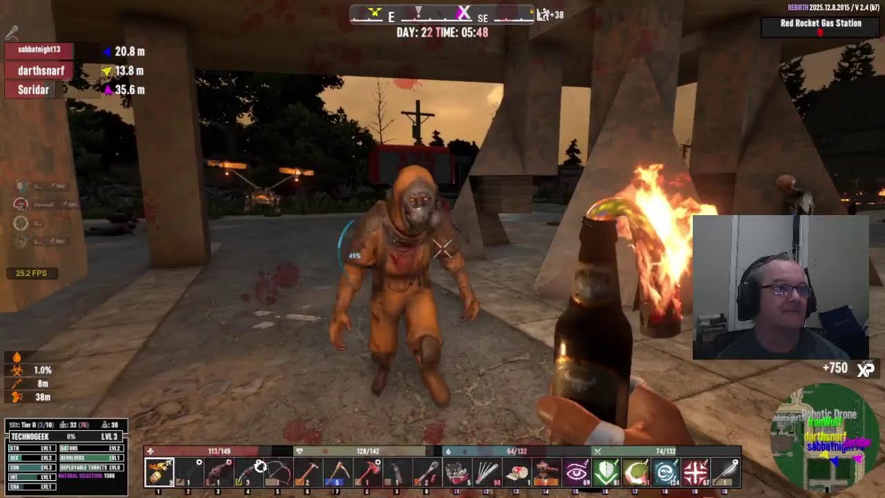 ReBirth 2.4 , 7 Days to Die with The IronWulf