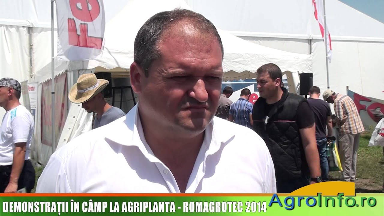 Demonstratii in camp la AgriPlanta - RomAgrotec 2014