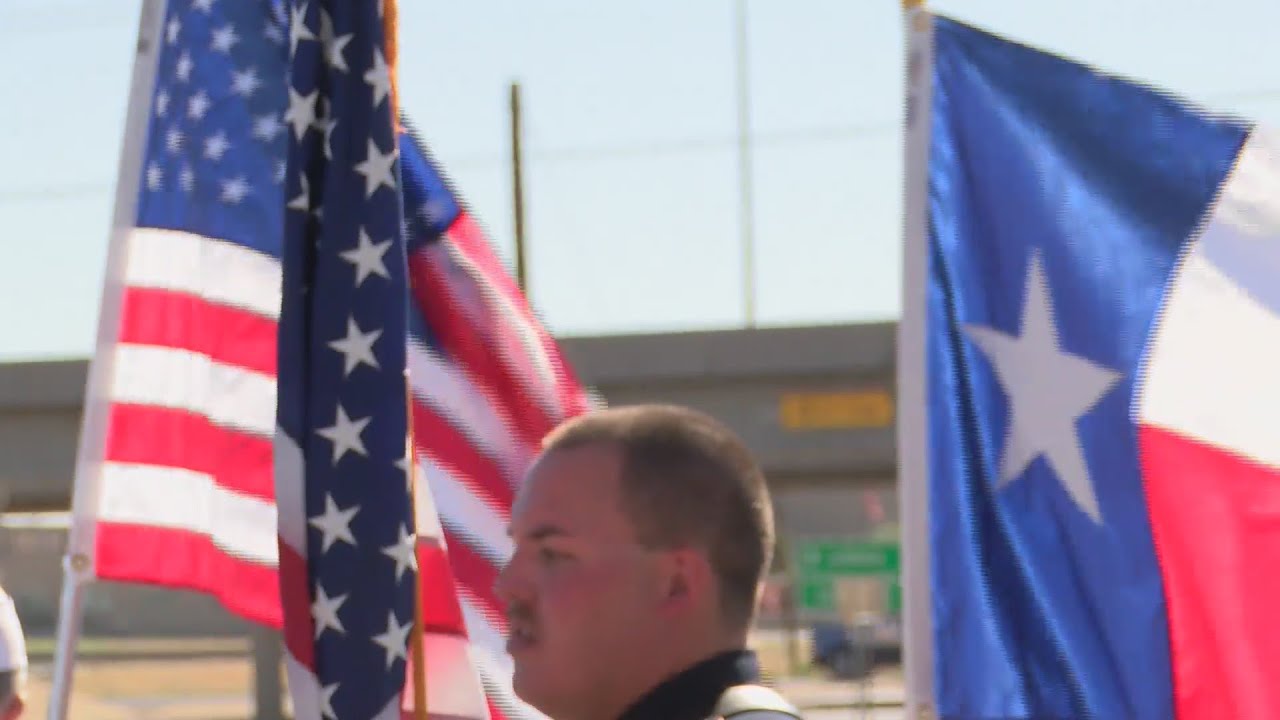 Veterans urging the public to respect the flag during the 4th