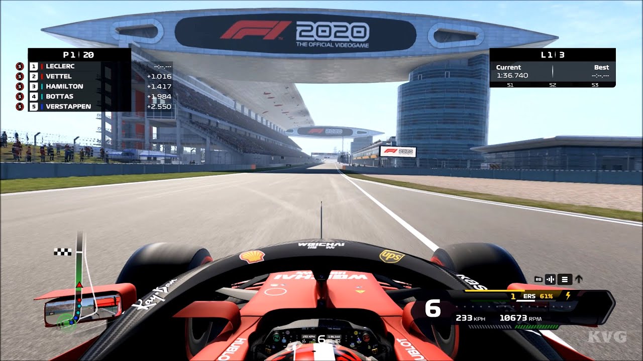 F1 2020 - Shanghai International Circuit - Shanghai (Chinese Grand Prix) - Gameplay