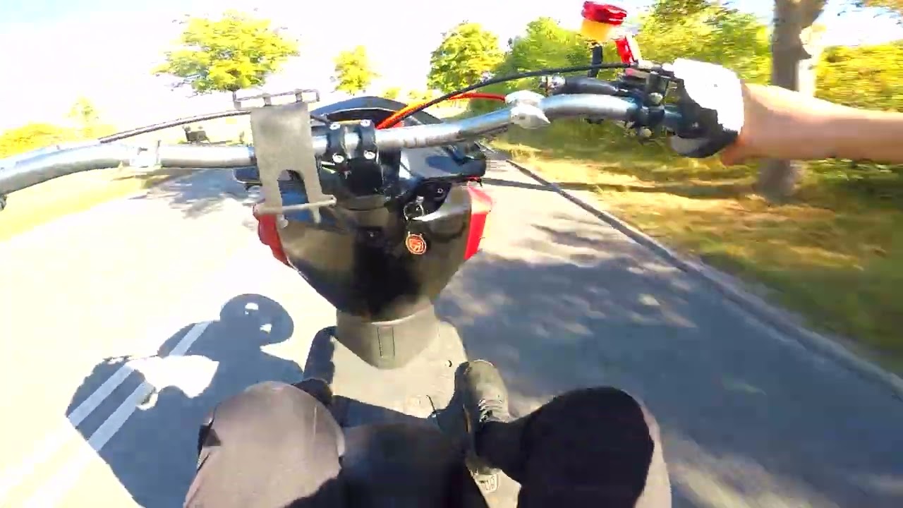 Scooter Vlog 3 - Baghjul på Yamaha Slider!