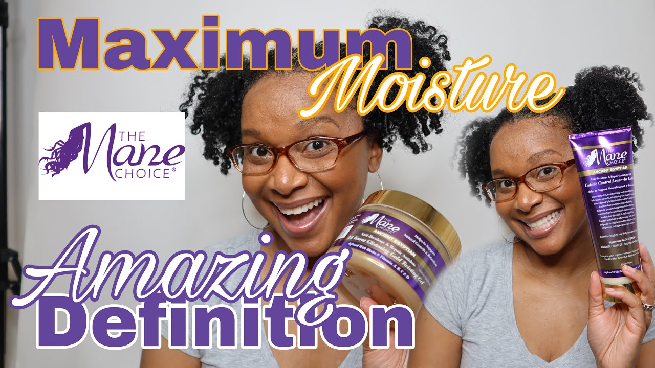 The Mane Choice Ancient Egyptian 24 Karat Gel & Leave-In Lotion | Natural Hair Product Review