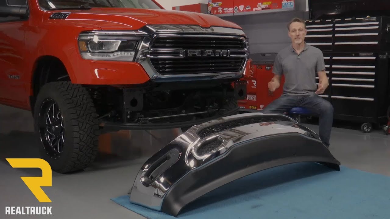 How to Remove the Front Bumper on a 2019 Ram 1500