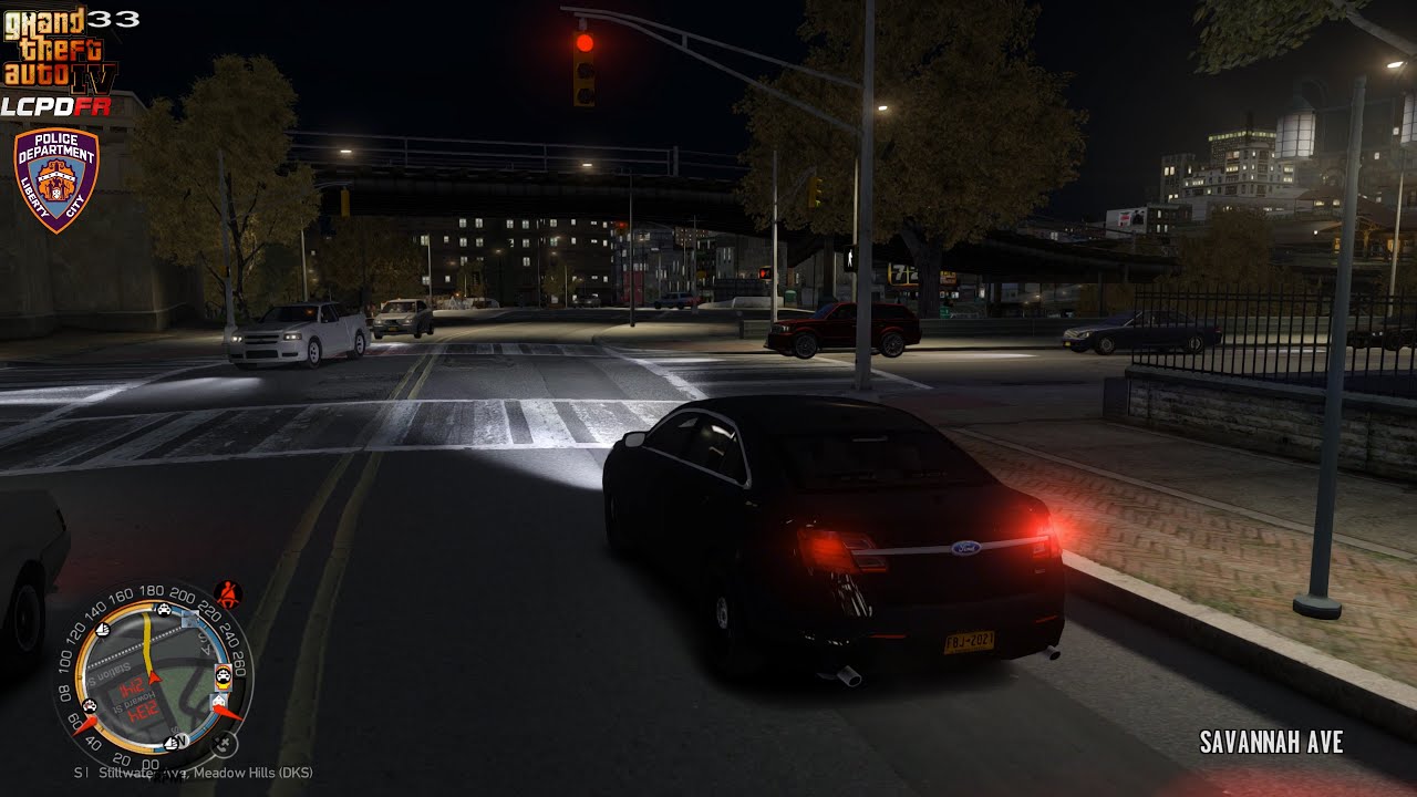 GTA IV - LCPDFR 1.1🚔 - LCPD/NYPD - Unmarked Ford Taurus - Felony Evading | Pursuits - 4K